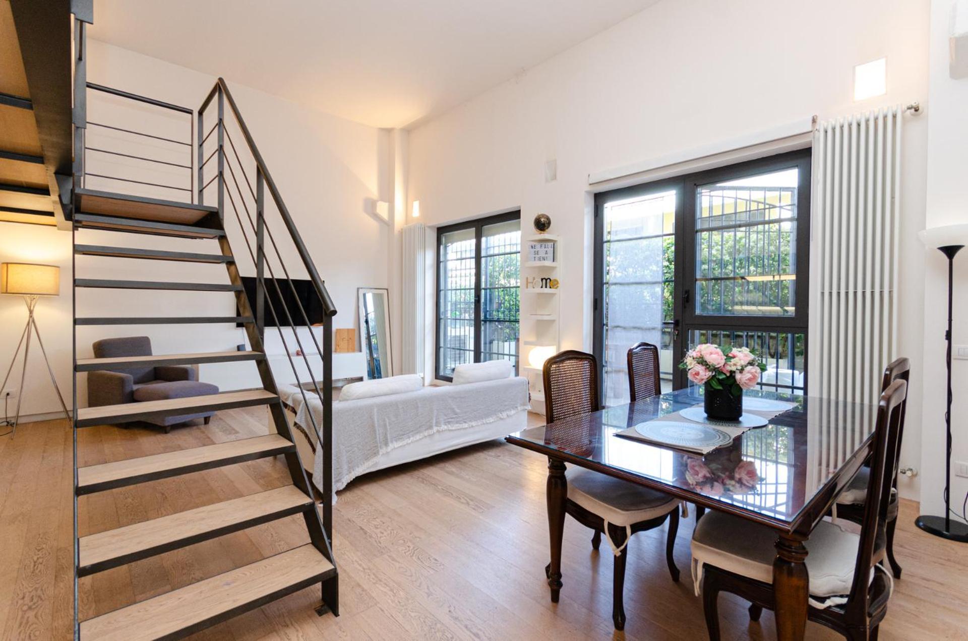 Vivimihome Loft Su Due Livelli Con Terrazzo Milán Exteriér fotografie