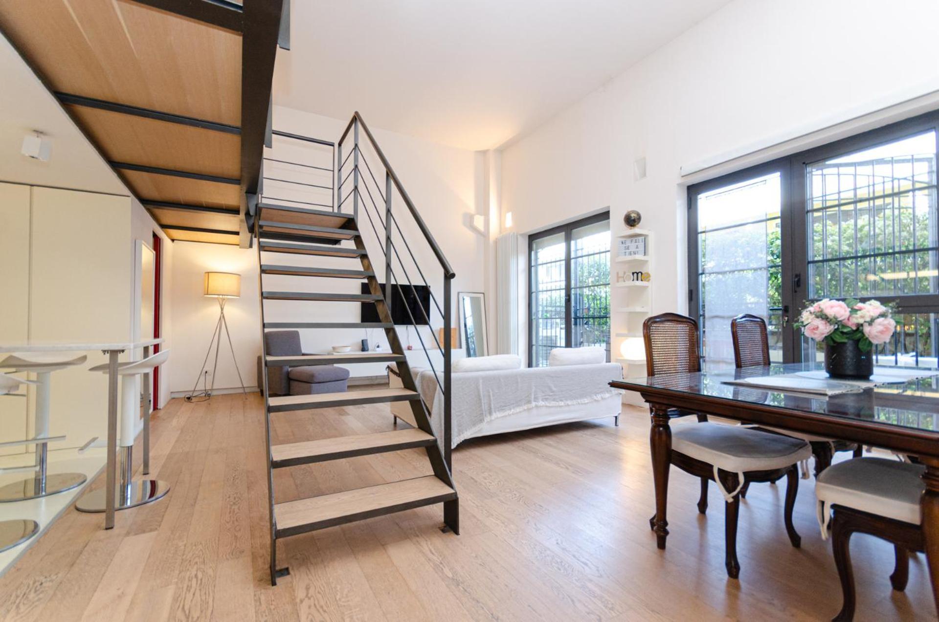 Vivimihome Loft Su Due Livelli Con Terrazzo Milán Exteriér fotografie