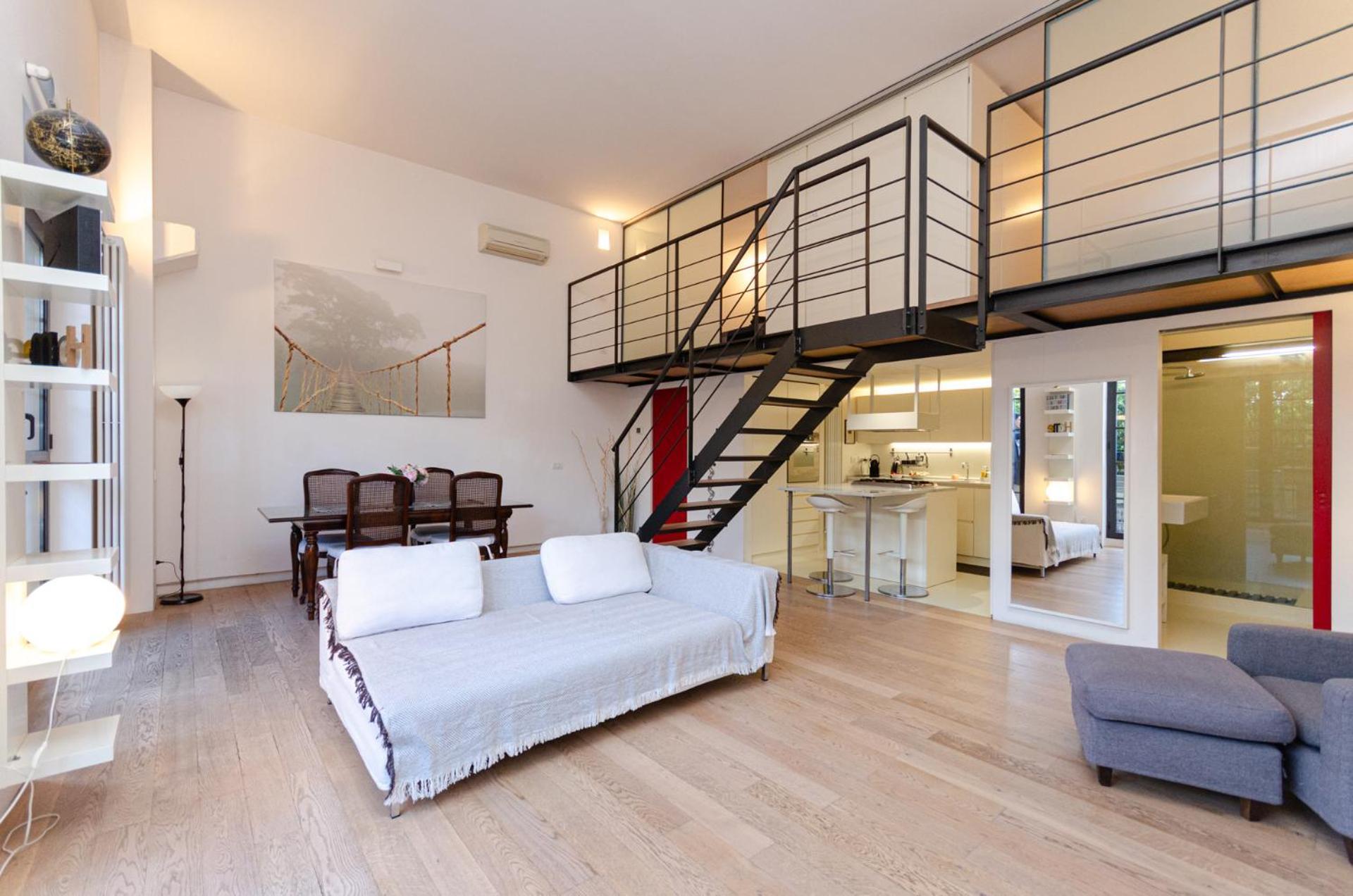 Vivimihome Loft Su Due Livelli Con Terrazzo Milán Exteriér fotografie